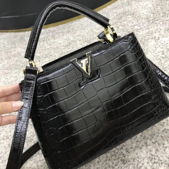 AAA Pruses Bags VUITTON BB LOUIS CAPUCINES 0801